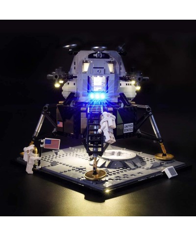 Light Kit for NASA Apollo 11 Lunar Lander Building Blocks Model - Compatible with Lego Creator Expert 10266 (Not Include The ...