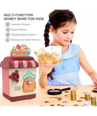 Piggy Bank Electronic Banks for Kids ATM Piggy Bank for Real Money Early Education Music Money Safe for Girls Boys $23.02 Kid...