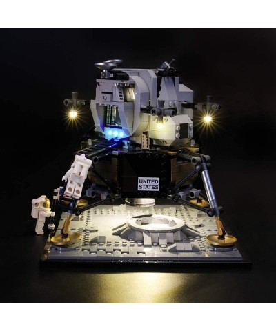 Light Kit for NASA Apollo 11 Lunar Lander Building Blocks Model - Compatible with Lego Creator Expert 10266 (Not Include The ...