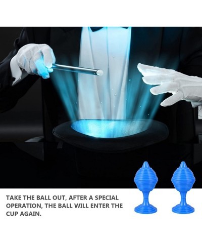 Trick Ball Vase Classic Vanishing Ball and Vase Party Trick Cups Close Up Props Gimmick Toys Performance Props Kids Adults 15...