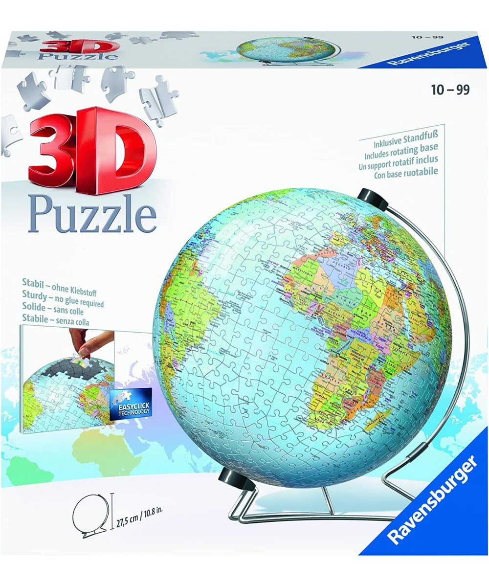 The Earth 540 Piece 3D Jigsaw Puzzle for Kids and Adults - Easy Click Technology Means Pieces Fit Together Perfectly $76.08 3...