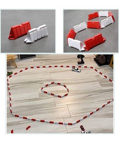 120 Pieces RC Car Racing Track Drift Runway Drift Field Fence for 1/14 1/16 1/18 1/24 1/28 Mini RC Car (Red+White) $33.72 Rem...