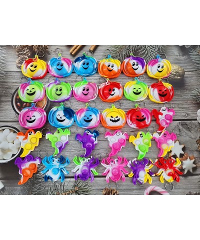 Bulk 30 Packs Push Fidget Bubble Mini Pop Fidget for Teens and Kids Small Birthday Halloween Party Favors Supplies and Classr...