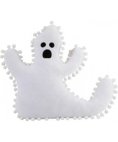 Cute Ghost Pillow 16 inches Stuffed Kawaii Fluffy Plush Ghost Toy Halloween Pillow Home Decor Ghost Decorations Christmas Bir...