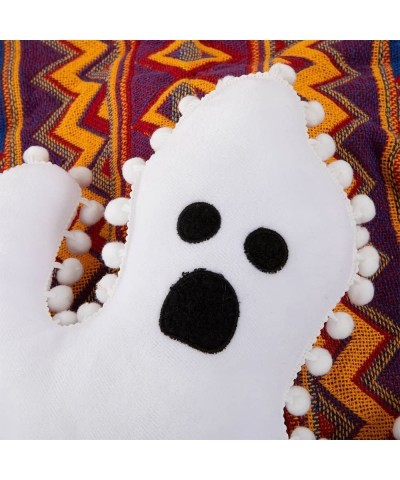 Cute Ghost Pillow 16 inches Stuffed Kawaii Fluffy Plush Ghost Toy Halloween Pillow Home Decor Ghost Decorations Christmas Bir...