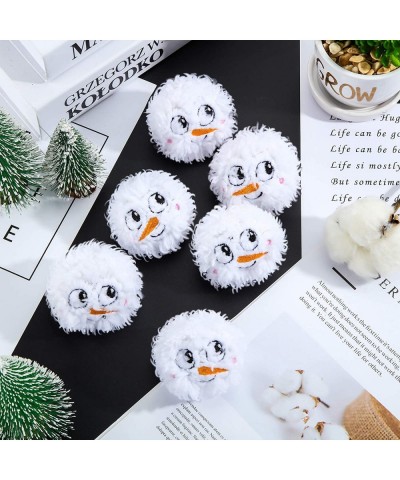 20 Pieces Plush Snowball for Kids Indoor Outdoor Stuffed Snowballs Snowman Toys Snowball Fun Set for Snow Games Decorations (...