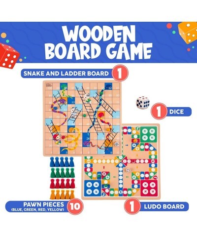 2 in 1 Board Games Set. Complete with Ludo Board Game Plus Snakes and Ladders Set $43.55 Board Games