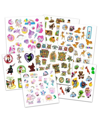 Classroom Teacher Prizes for Kids Tattoos for Toddlers Mega Assort ~ Bundle with 200 Temporary Tattoos Featuring My Little Po...