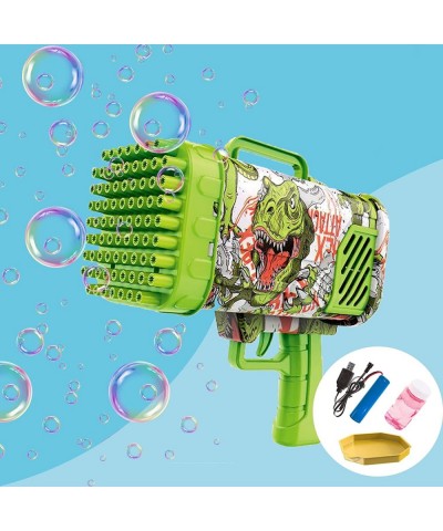 Mini Bubble Gun Machine 77-Hole Limited Edition with Lights Rainbow Rocket Boom Bubble Machine Toy for Automatic Bubble $23.0...