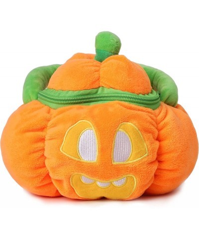 Baby's Pumpkin Halloween Toys Playset with 8 Fun Play Pieces Plush Goodie Bags Stuffers/Fillers Halloween Party Decoration Pr...