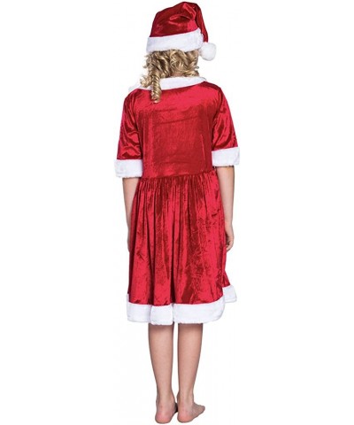 Girls Christmas Santa Claus Costume Dress Suit $40.76 Kids' Costumes