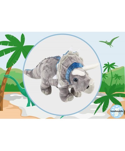 13" Triceratops Stuffed Dinosaur Plush - Dinosaur Stuffed Animal with Ultra Soft Plush Design - Great Prize or Gift for Someo...