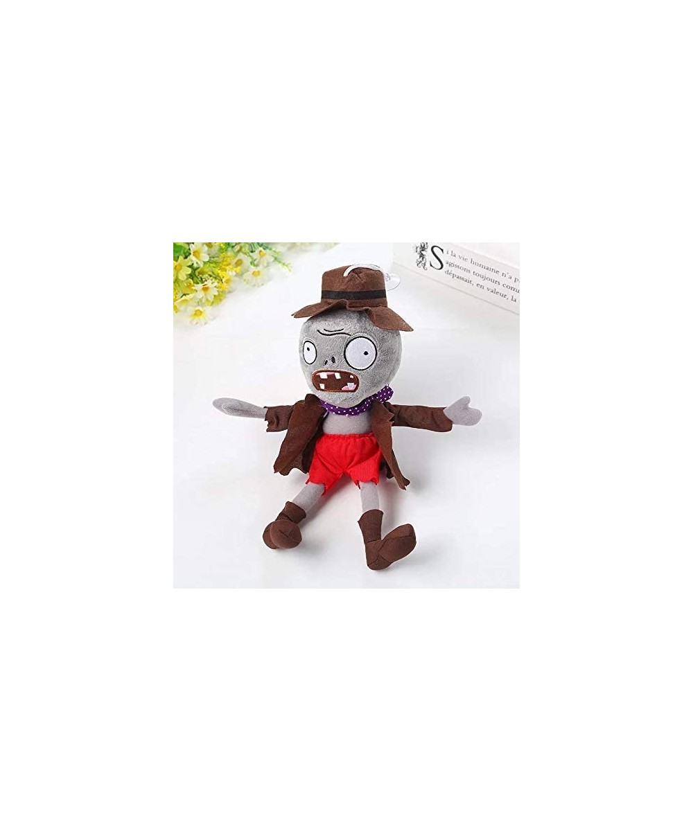 Zombie Toy Plant Warfare Doll red Pants Zombie Plush Toy 12 inches $23.92 Plush Figure Toys