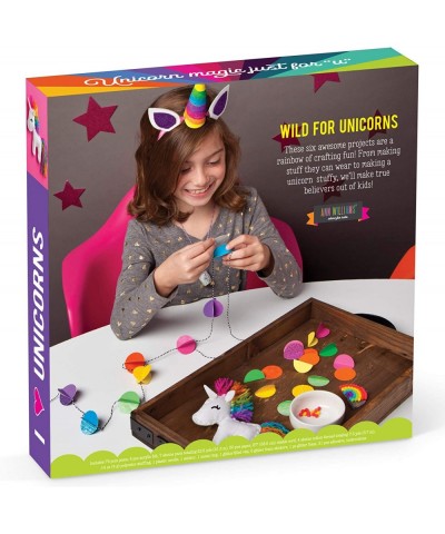 – I Love Unicorns Kit – Craft Kit Includes 6 Unicorn-Themed Projects & String Art Kit – Craft Kit Makes 2 Large String Art Ca...