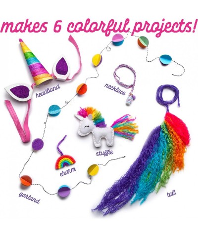 – I Love Unicorns Kit – Craft Kit Includes 6 Unicorn-Themed Projects & String Art Kit – Craft Kit Makes 2 Large String Art Ca...