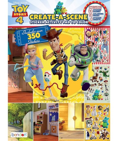 Disney 4 Create-A-Scene Sticker Pad and Sticker Scenes 45677 Bendon $13.48 Kids' Drawing & Writing Boards