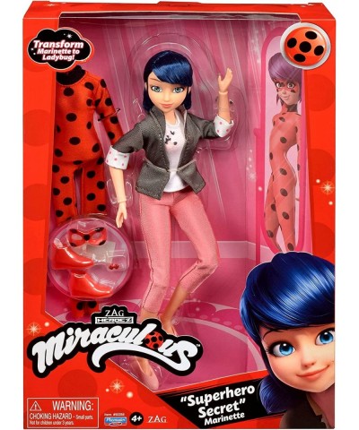 Ladybug Superhero Secret Marinette with Ladybug Fashion Outfit by Playmates Toys $27.59 Dolls