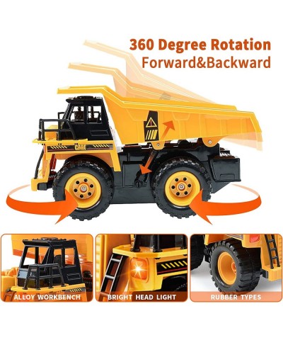 Remote Control Construction Bulldozer Toy 6 Channel RC Bulldozer Toys RC Construction Truck Vehicle Toys (RC Cars) $68.53 Kid...