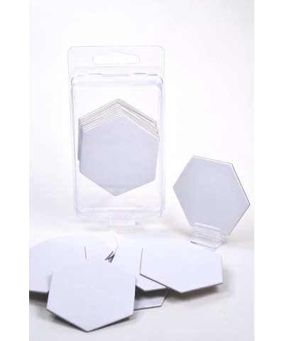 Value Pack of 15 - Blank 2" Hexagon Hex Board Game Chits Tiles Counters Markers DIY D&D $21.93 Game Accessories