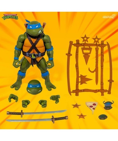 Teenage Mutant Ninja Turtles: Leonardo Ultimates Action Figure Multicolor One-Size $51.90 Action Figures