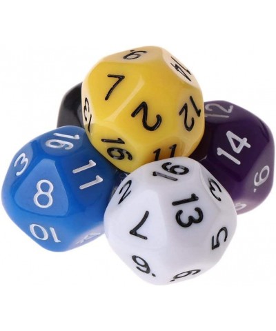 10 Pcs D16 Polyhedral Dice for Dungeons and Dragons 16 Sided Dice Set $16.59 Game Accessories