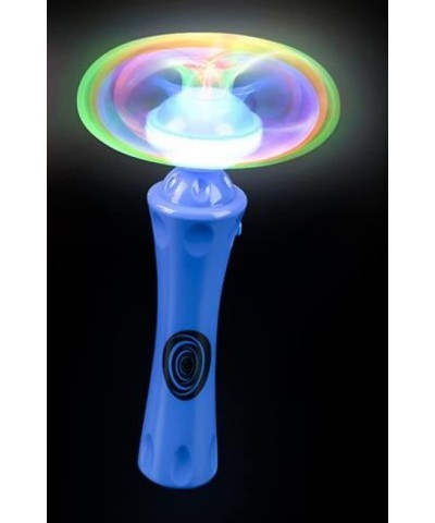 Spinning Light Up Toys - Set of 2 Spinner Wand Sensory Toys For Kids | Magic Spinning Light Wand and Spinning LED Orbiter Wan...