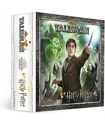 Harry Potter Talisman Board Game | Play as Harry Dumbledore Draco Bellatrix and More | Collect Hallows to Defeat or Help Vold...