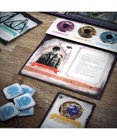 Harry Potter Talisman Board Game | Play as Harry Dumbledore Draco Bellatrix and More | Collect Hallows to Defeat or Help Vold...