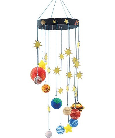 DIY Make Your Own Solar System Mobile Kit - Complete Planet Model Set for Kids $29.30 Educational Science Kits