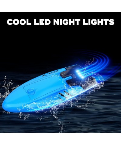 Double Jet Pump RC Boat 20+ MPH Invisible Propeller Remote Control Boat Pool Toys for 4 5 6 7 8-12 Year Old Boys Birthday Gif...