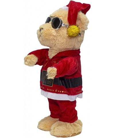 Musical Animated Christmas Plush Singing & Dancing Bear - Plays “Santa Claus is Back in Town $33.73 Stuffed Animals & Teddy B...