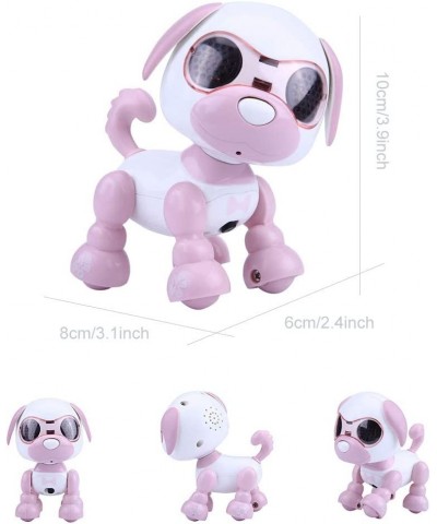 Robot Dog Toy Electronic Robot Dog Pet Toy Smart Kids Interactive Walking Sound Puppy with LED Light Educational Toy Gift for...