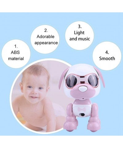 Robot Dog Toy Electronic Robot Dog Pet Toy Smart Kids Interactive Walking Sound Puppy with LED Light Educational Toy Gift for...