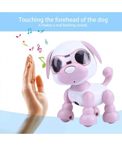 Robot Dog Toy Electronic Robot Dog Pet Toy Smart Kids Interactive Walking Sound Puppy with LED Light Educational Toy Gift for...