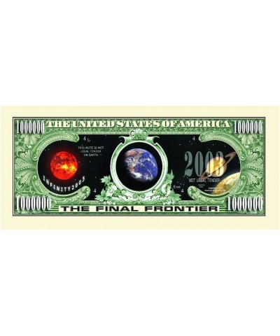 Pack of 5 - Solar System Million Dollar Bills $16.12 Gags & Practical Joke Toys