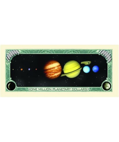 Pack of 5 - Solar System Million Dollar Bills $16.12 Gags & Practical Joke Toys