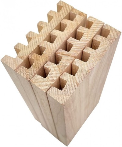 Natural Wood Domino Racks Domino Tiles Holders Domino Trays Set of 4 for Mexican Train Chickenfoot and Other Dominoes Games $...