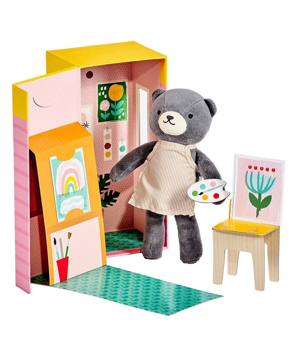 Beatrice The Bear in The Studio Play Set – Includes Stuffed Animal Toy and Pop-Out Play Set Box – Perfect for Hours of Preten...