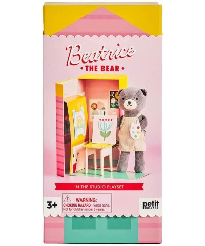 Beatrice The Bear in The Studio Play Set – Includes Stuffed Animal Toy and Pop-Out Play Set Box – Perfect for Hours of Preten...