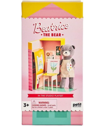 Beatrice The Bear in The Studio Play Set – Includes Stuffed Animal Toy and Pop-Out Play Set Box – Perfect for Hours of Preten...