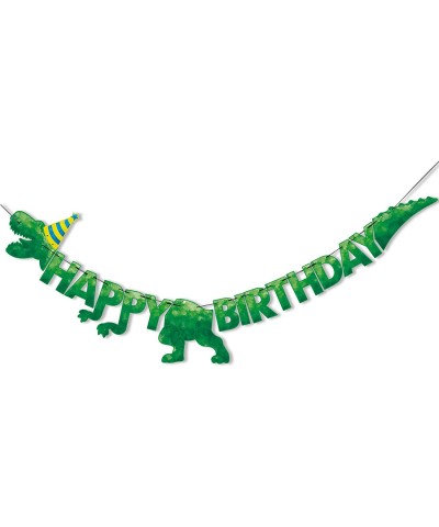 Watercolor Dinosaur HAPPY BIRTHDAY Banner - Dinosaur Birthday Party Decorations for Boys Kids Dino Theme Party Supplies T-Rex...