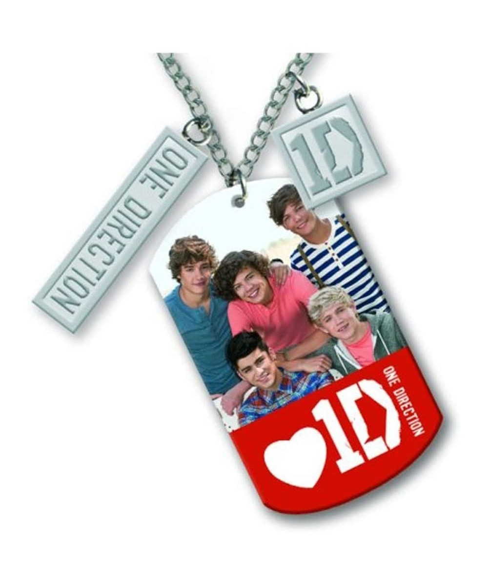 16" Tag Necklace - White Group (Official 1D Merchandise) $23.64 Kids' Dress-Up Accessories