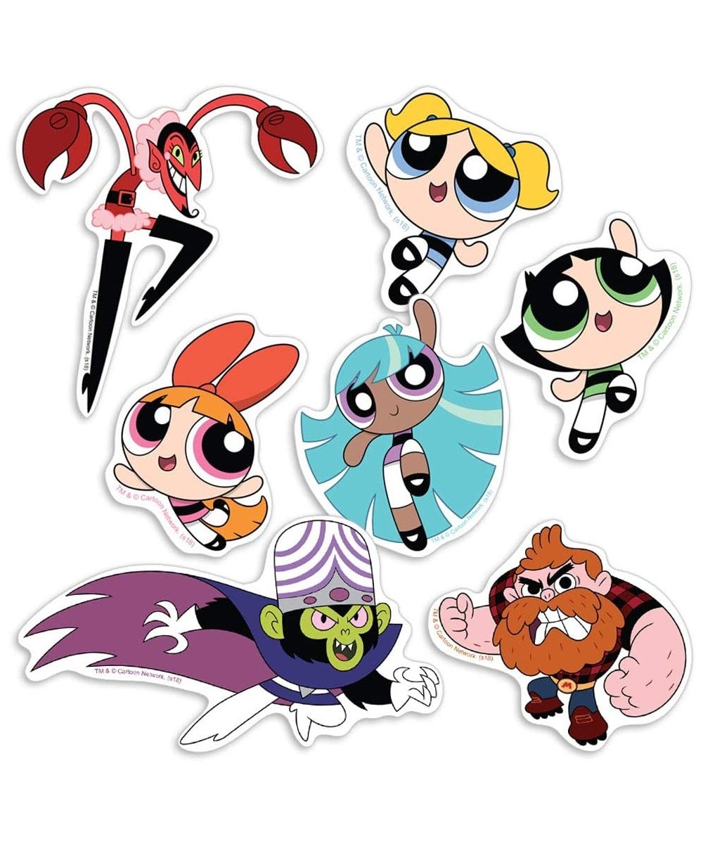 Powerpuff Girls Cartoon Network Collectible Stickers with Blossom Bubbles and Buttercup $18.05 Kids' Stickers