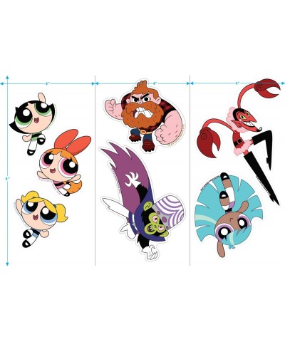 Powerpuff Girls Cartoon Network Collectible Stickers with Blossom Bubbles and Buttercup $18.05 Kids' Stickers