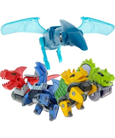 Take Apart Dinosaur Construction Trucks Toys for 3 4 5 6 7 Year olds for Kids 3-8 STEM Toys Learning Construction Building To...