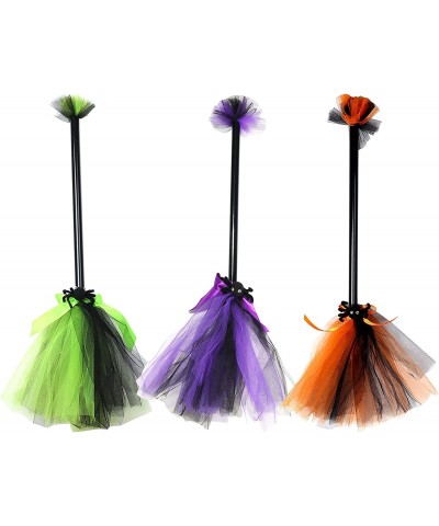 Halloween Witch Broom Pretend Play Cosplay Props Halloween Costume for Kids Broomstick for Masquerade Dress Up Dance Party $1...