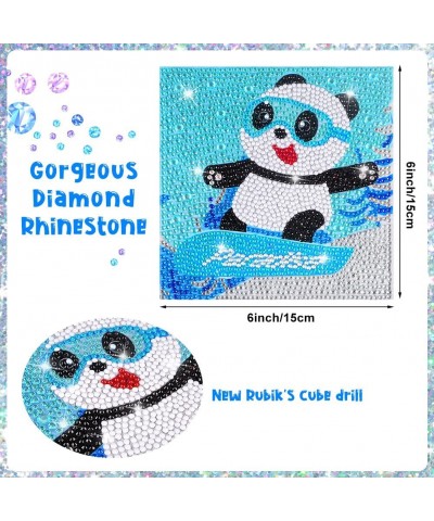 Arts and Crafts for Kids Ages 8-12 Diamond Painting Kits for Kids Art Gem Dotz Full Drill Paint by Numbers for Kids for Birth...