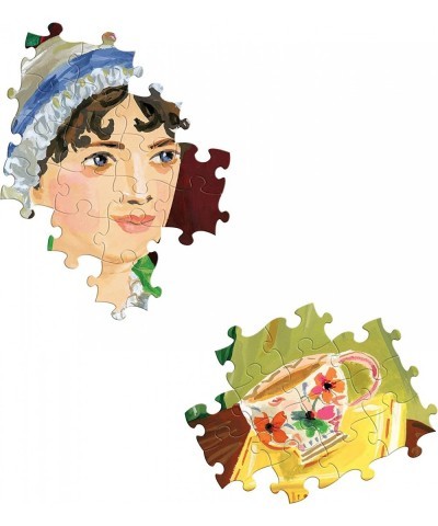 Piece and Love Jane Austen's Book Club 1000 piece square adult Jigsaw Puzzle $39.11 Jigsaw Puzzles