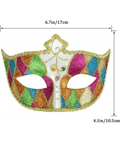 Masquerade Mask Venetian Party Mask Halloween Mask Costumes Mardi Gras Mask Party Accessory $17.12 Kids' Dress-Up Accessories