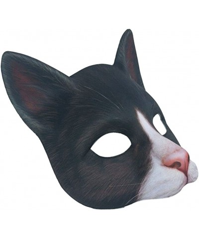 Fancy Dress Masks Halloween Carnival Masquerade Digital Print Realistic Novelty Animal Cat Full Head Mask Costume Cosplay $23...